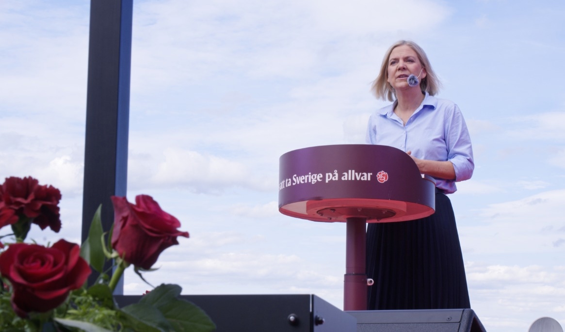 Magdalena Andersson (S), partiledare. Foto: Adam Strand