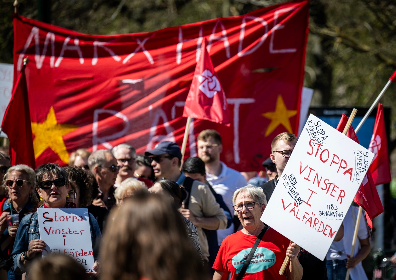 Vänsterpartiet går till val på att ”stoppa vinster i välfärden”. Arkivbild Foto: Johan Nilsson / TT