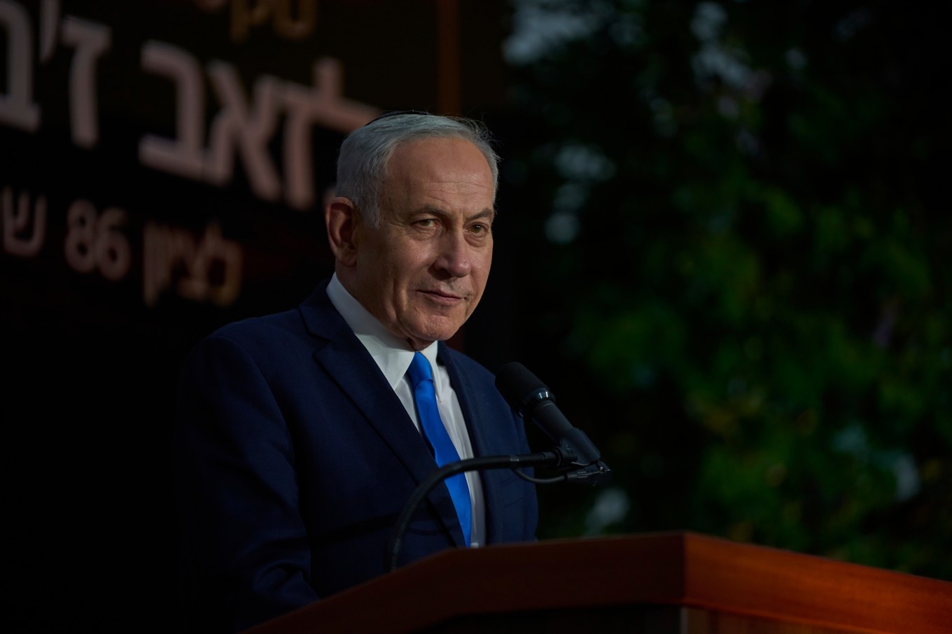 Israels premiärminister Benjamin Netanyahu på en bild från i juli. Foto: Ohad Zwigenberg/AP/TT