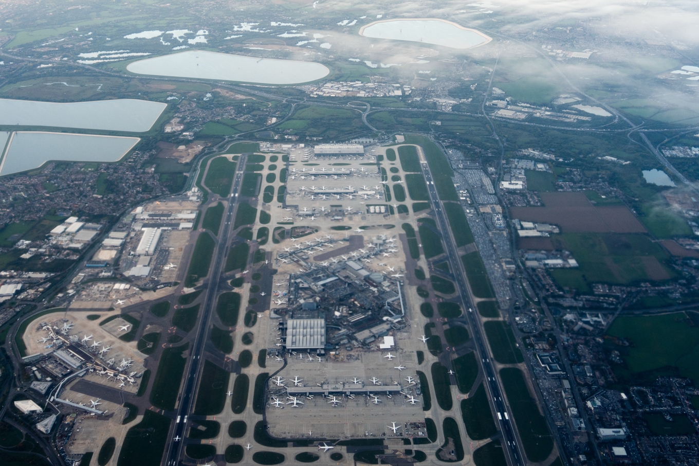 Flygplatsen Heathrow i Storbritannien. Arkivbild. Foto: Julia Demaree Nikhinson/AP/TT