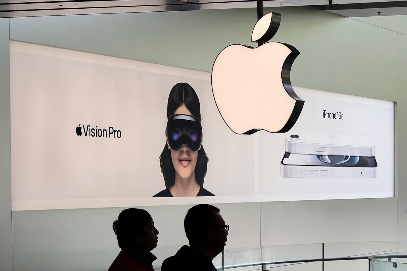 En av Apples butiker i Peking. Arkivbild. Foto: Andy Wong