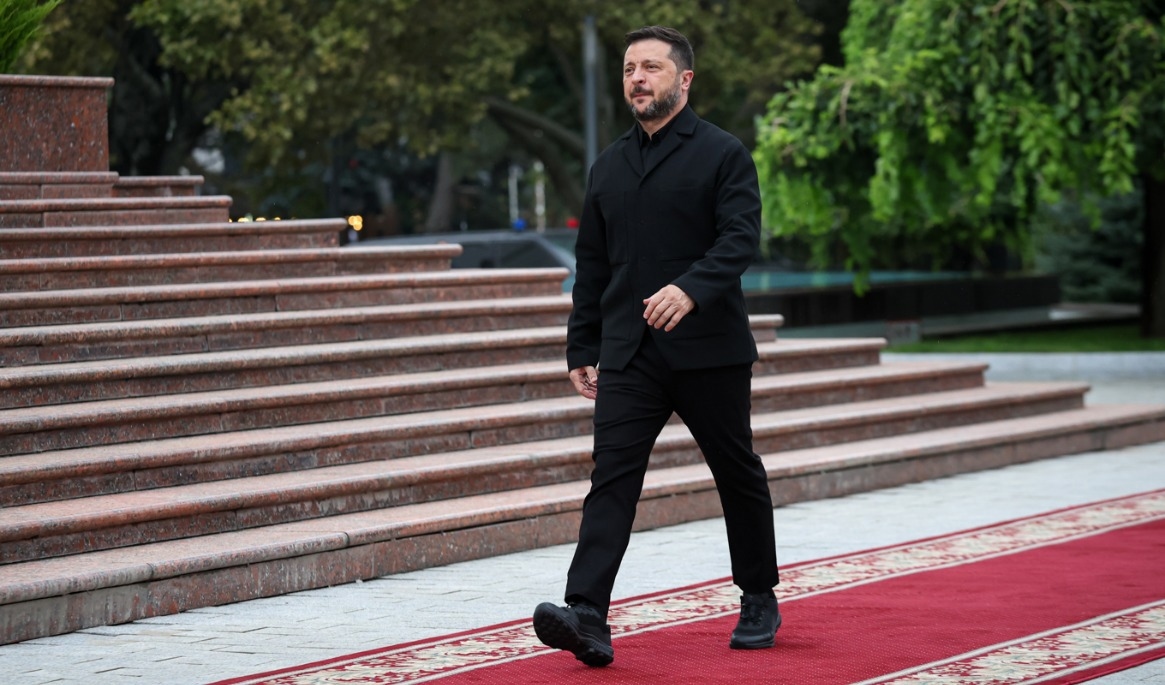 Ukrainas president Volodymyr Zelenskyj. Arkivbild. Foto: Aurel Obreja/AP/TT