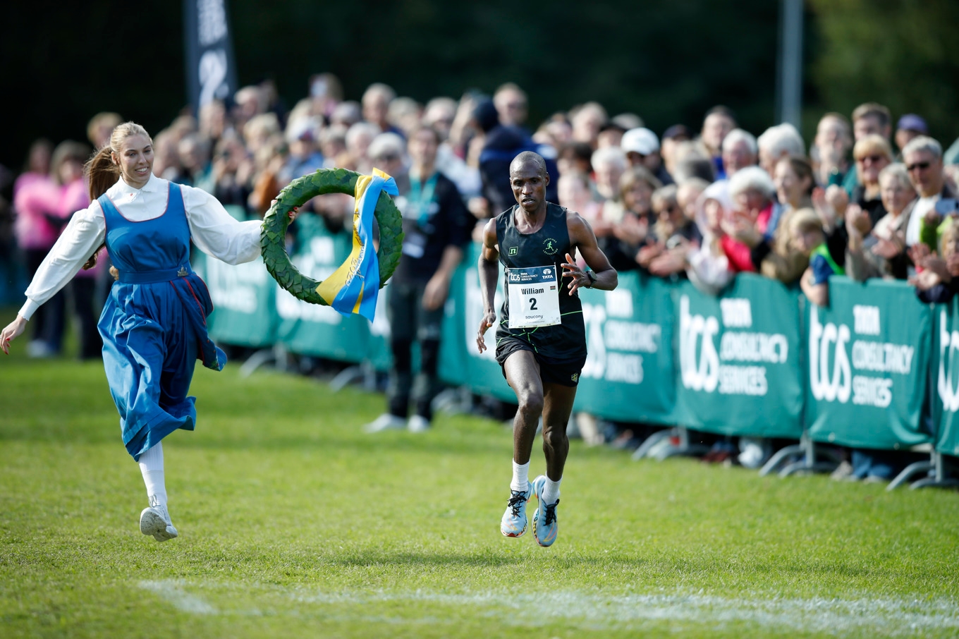 Dansk-kenyanen William Morwabe vann loppet förra året. Foto: Caisa Rasmussen/TT
