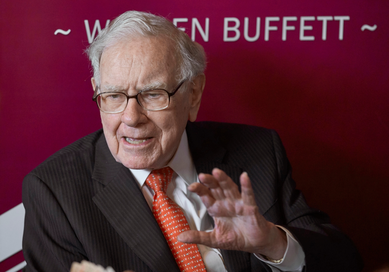 Warren Buffett lämnar som ordförande i Berkshire Hathaway. Arkivbild. Foto: Nati Harnik/AP/TT