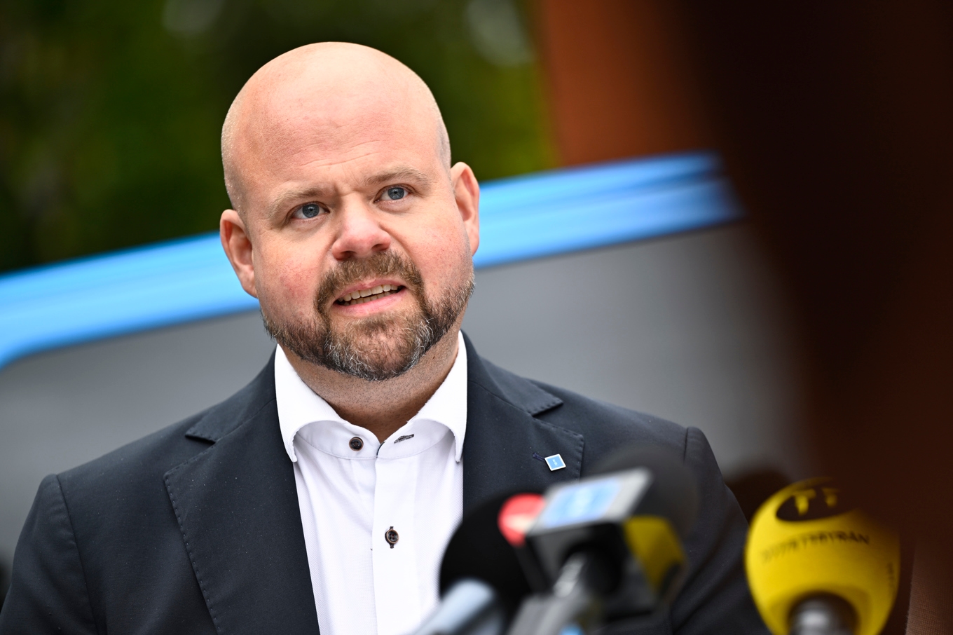 Kristdemokraternas Peter Kullgren. Arkivbild. Foto: Martin Pahlmblad/TT