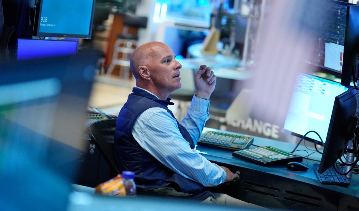 Wall Street hade blicken fäst norrut. Arkivbild. Foto: Seth Wenig /AP/TT