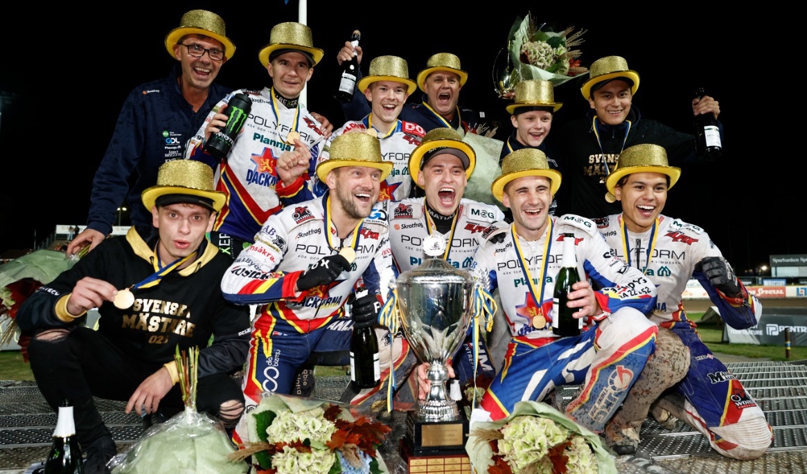 Dackarna tog SM-guld. Foto: Stefan Jerrevång/TT