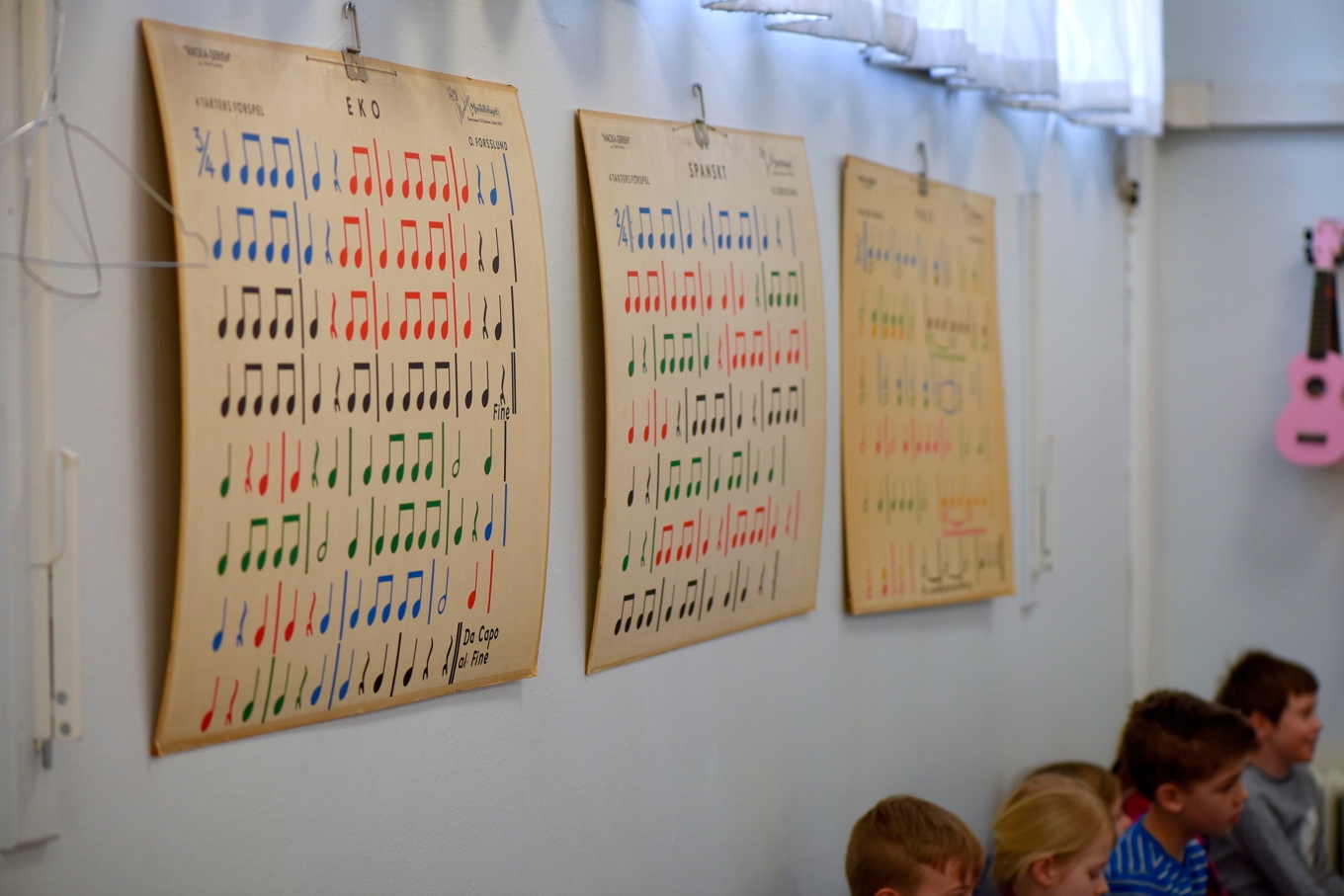 Sång borde vara en självklar del av alla barns skoldagar, menar Nordiskt nätverk för sång i skolan. Foto: Anders Wiklund/TT