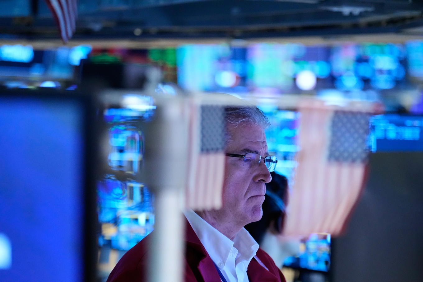 Sammanbitet på Wall Street. Arkivbild. Foto: Seth Wenig/AP/TT