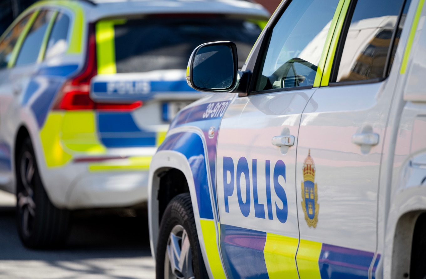 Polisen utreder en misstänkt skottlossning i Strängnäs. Arkivbild. Foto: Christine Olsson/TT