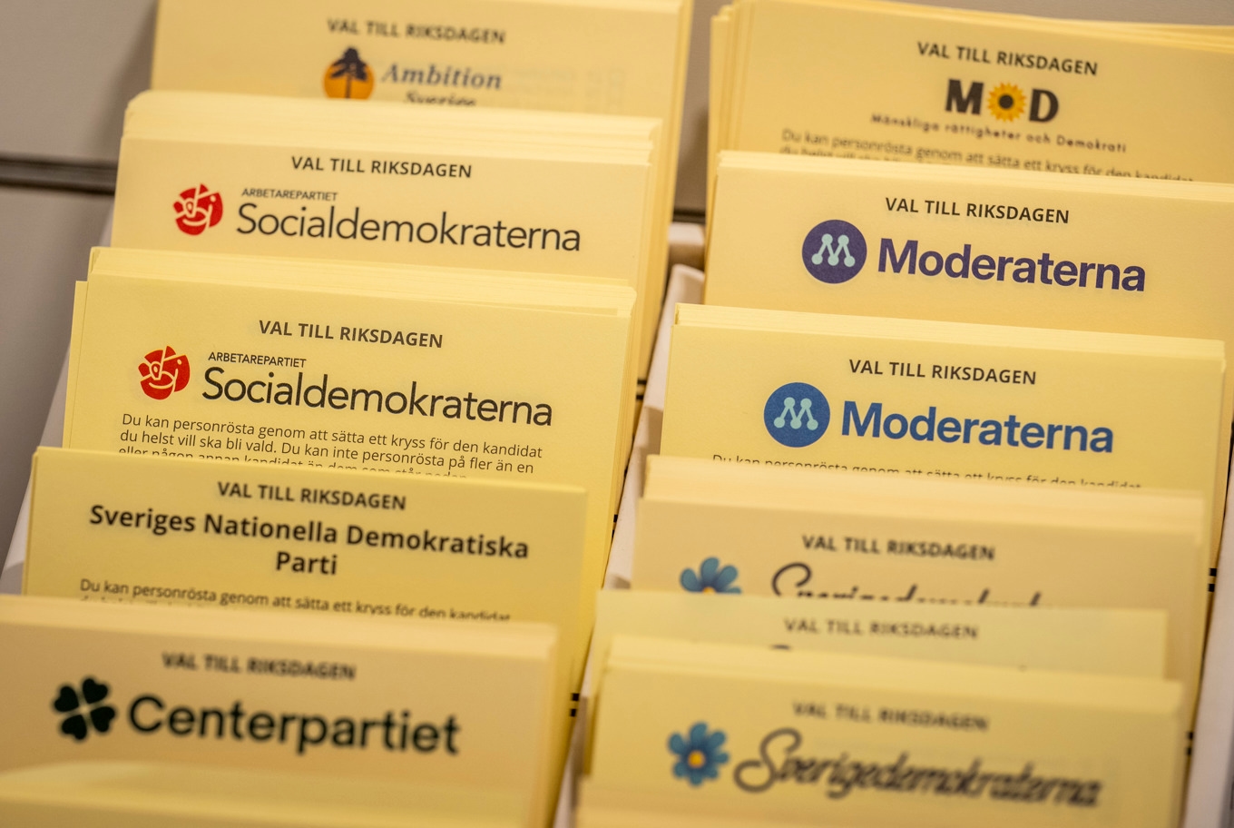 Polisen har hittills fått in 58 anmälningar om otillbörligt verkande vid röstning. Arkivbild. Foto: Johan Nilsson/TT