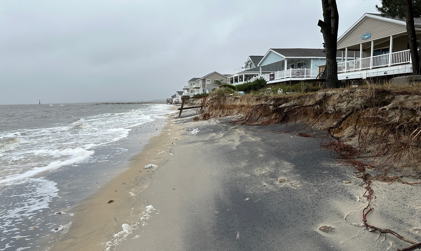 Kustremsor sveps återkommande bort i höststormar, så kallade nor'easter, utefter USA:s östra kust. Arkivbild. Foto: Mingson Lau/AP/TT