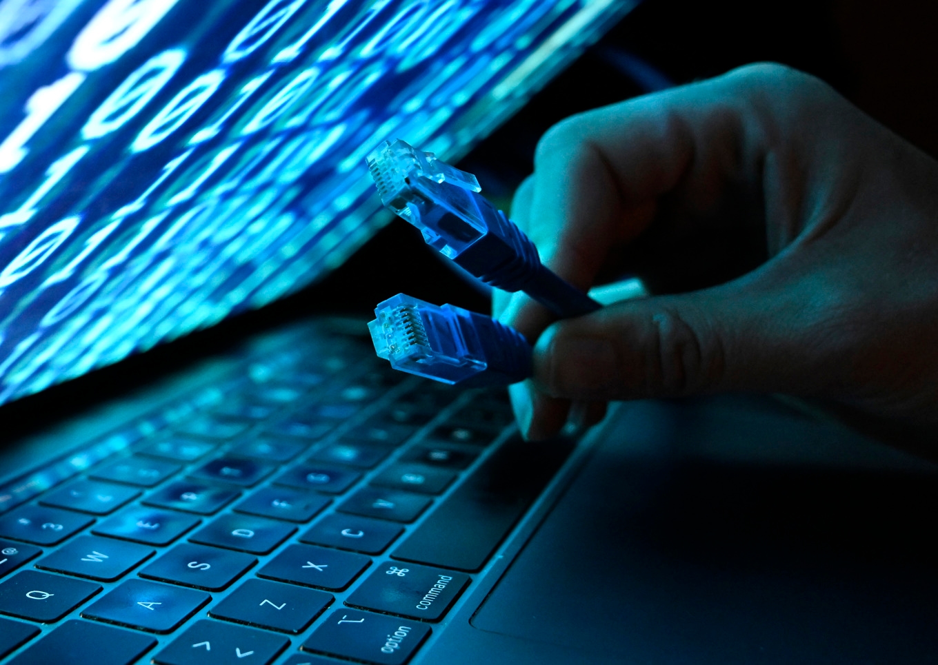 Finansinspektionen ska granska svenska bankers cybersäkerhet. Arkivbild. Foto: Fredrik Sandberg/TT