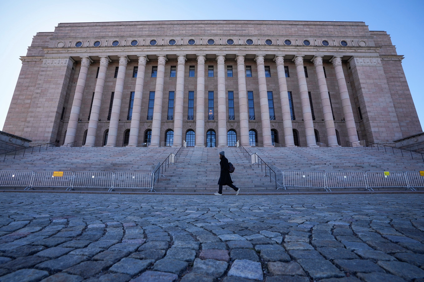 Riksdagshuset i Helsingfors. Arkivbild. Foto: Sergei Grits/AP/TT