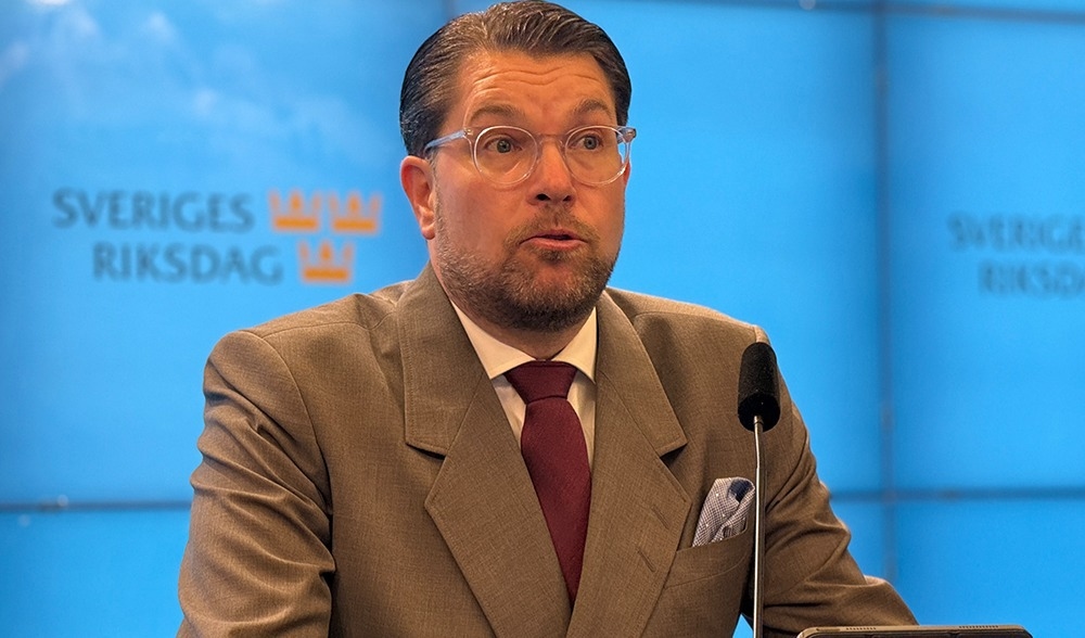 Jimmie Åkesson (SD) kommer inte släppa kravet på ministerposter om Tidösidan får ihop en regering trots allt. Foto: Staffan Erfors