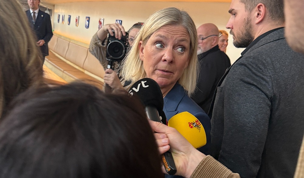 Tuffa bud för Magdalena Andersson (S) at bilda regering. Hon hann knappt komma igång förrän hon återlämnade sonderingsuppdraget. Foto: Staffan Erfors