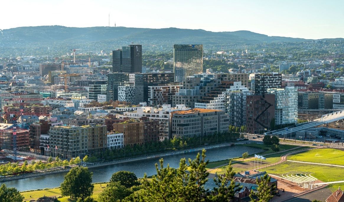Den norska huvudstaden Oslo. Foto: Sandra Sev Jarocka/Shutterstock
