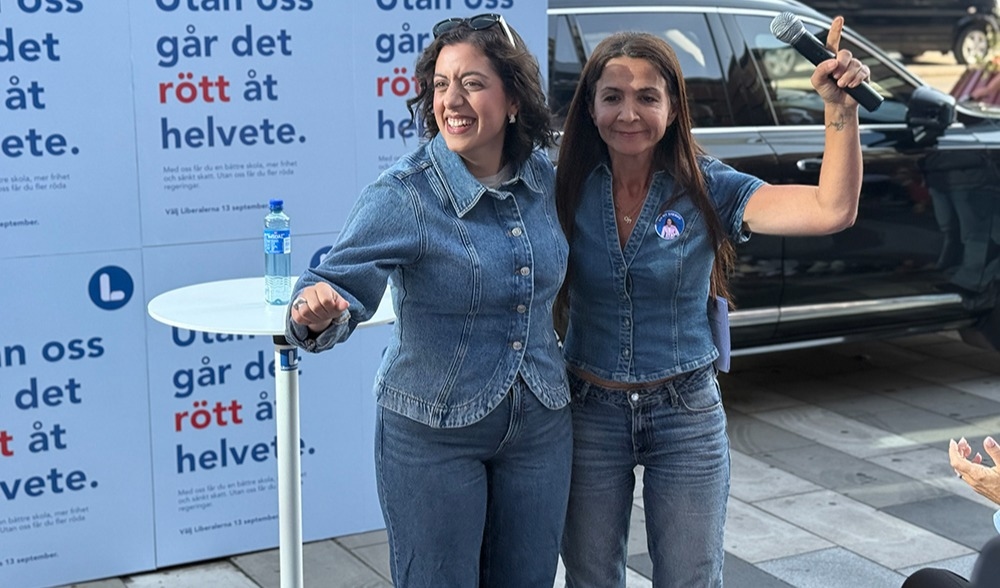 Simona Mohamsson (L) kan vara på väg att skriva svensk politisk historia. Foto: Staffan Erfors