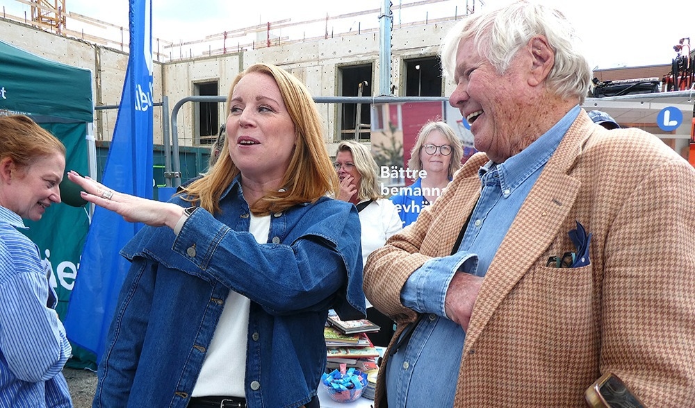 Staffan Heimerson ser flera oroande tecken i skyn när det kommer till valet. Annie Lööf var dock glad under sin minicomeback i politiken. Foto: Marianne Pihl