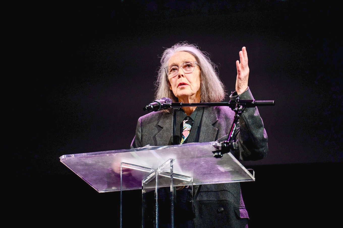 År 2024 var Anne Carson en av finalisterna för USA:s nationella litteraturpris, som utdelas i New York. Foto: Jay Dixit/Wikimedia Commons