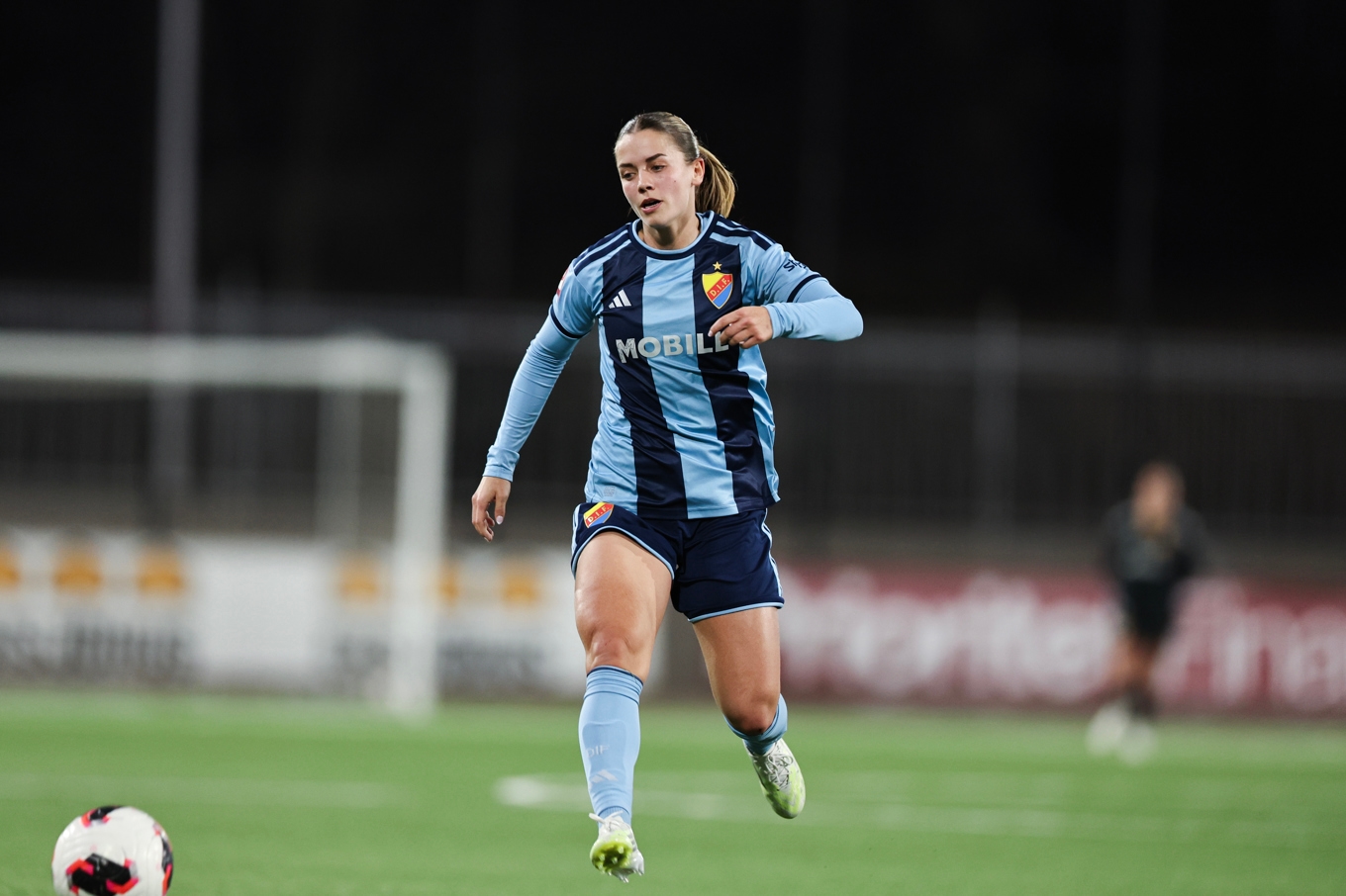 Johanna Renmark blev stor hjälte för Djurgården i det damallsvenska derbyt mot AIK. Arkivbild. Foto: Caisa Rasmussen/TT