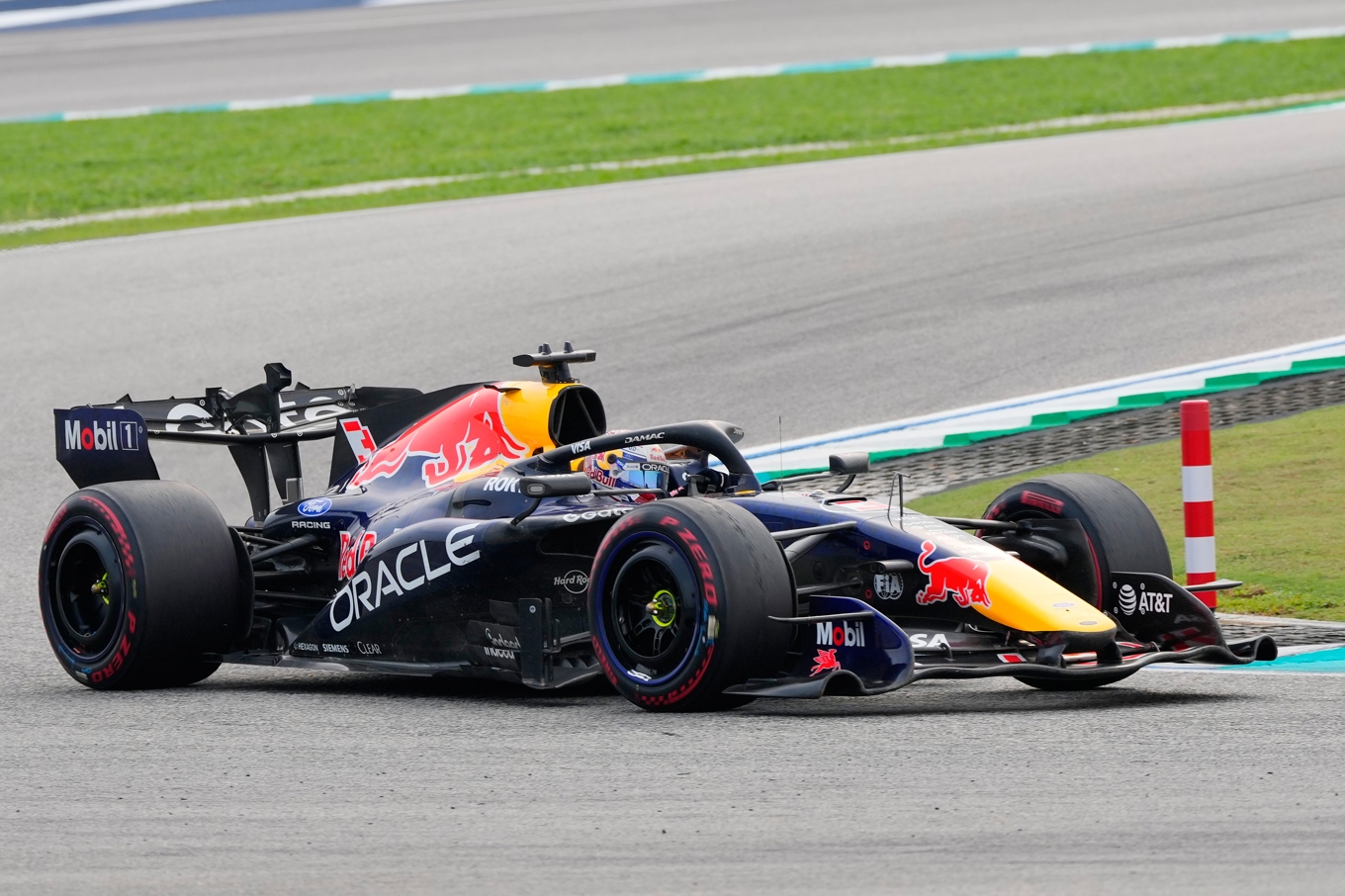 Max Verstappen vann i Malaysia. Foto: Vincent Thian/AP/TT