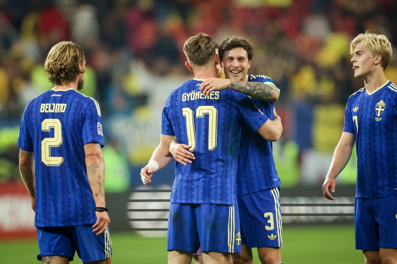 De svenska stjärnorna delar inte samma bild som de danska spelarna. Foto: Aleksandar Djorovic/TT
