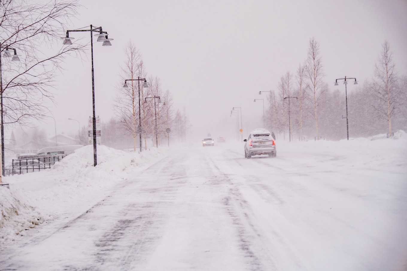 Säsongens första snö väntas i Värmland och Dalarna senare i veckan. Arkivbild. Foto: Sam Hedman/TT