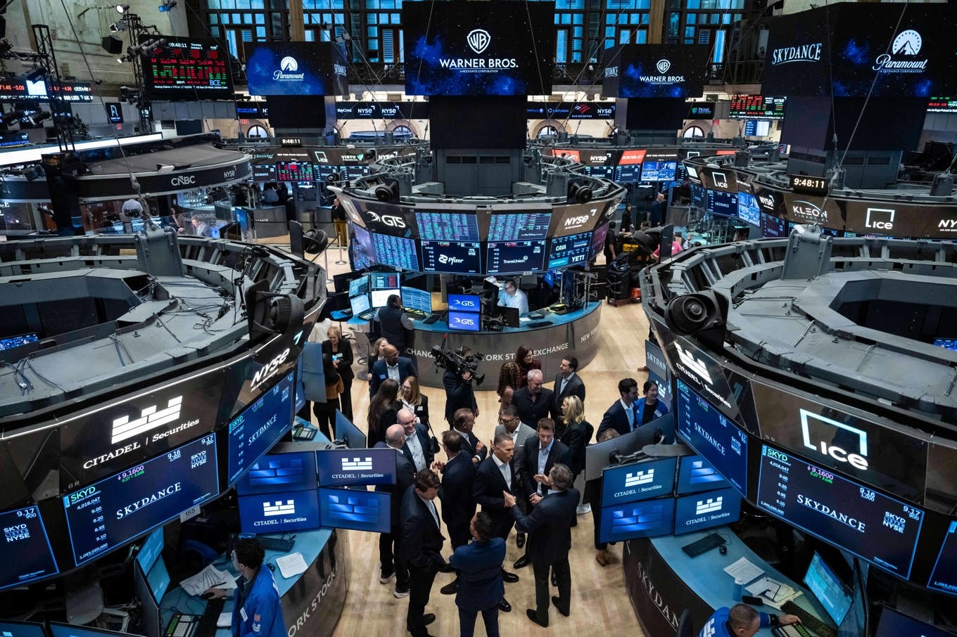 Wall Street återhämtade sig på fredagen. Arkivbild. Foto: Yuki Iwamura /AP/TT