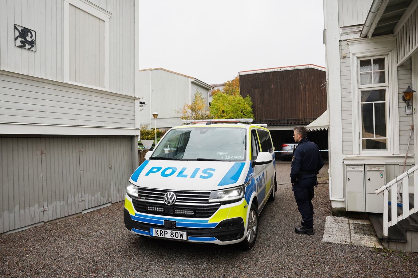 Kvinnans skador gör att polisen inte kan utesluta brott. Foto: Mats Andersson/TT