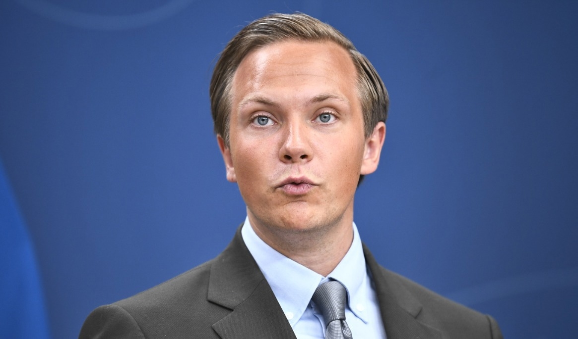 Tobias Andersson (SD), före detta ordförande i näringsutskottet. Arkivbild. Foto: Lars Schröder/TT