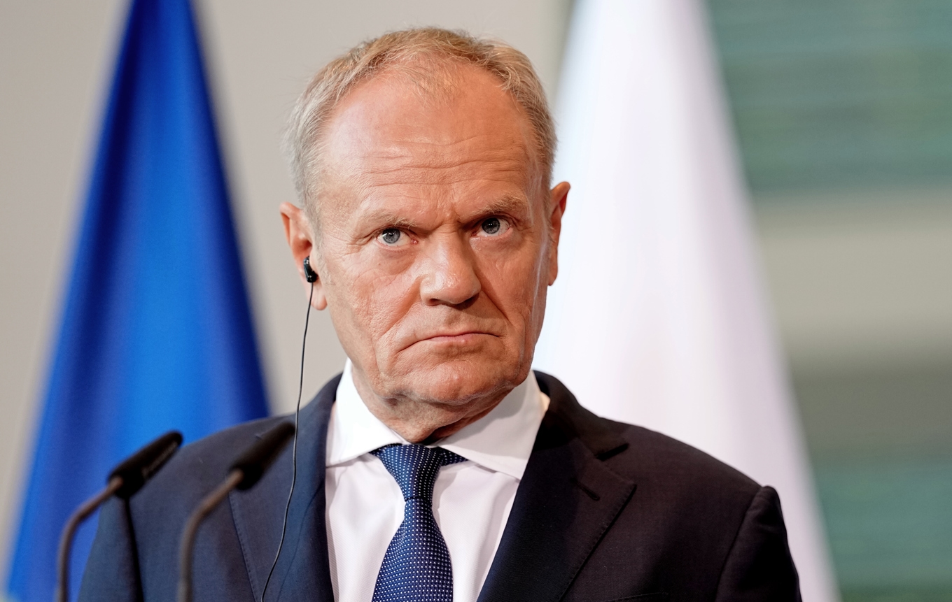 Polisens premiärminister Donald Tusk. Arkivbild. Foto: Kay Nietfeld/AP/TT