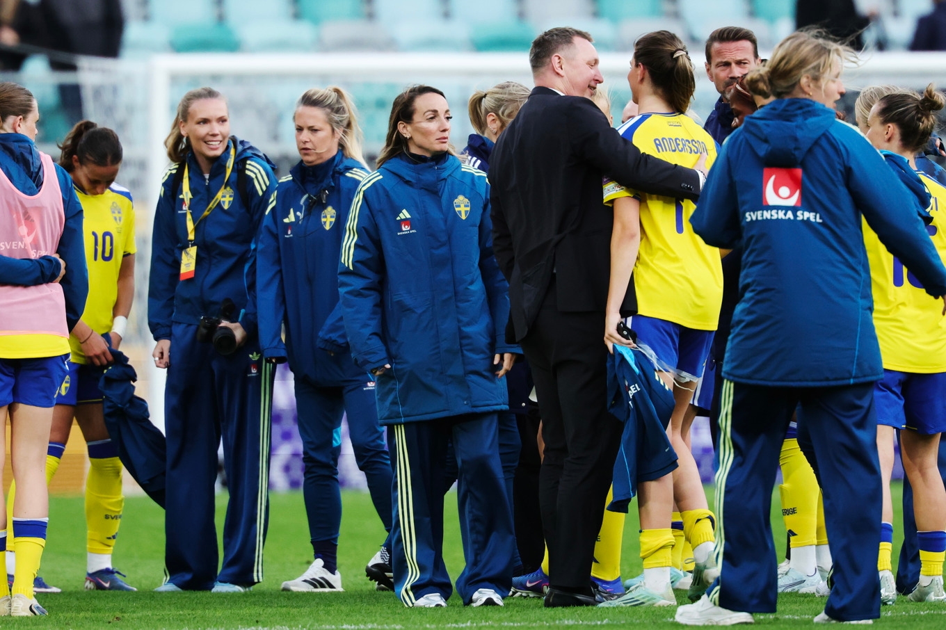 Kosovare Asllani i träning. Arkivbild Foto: Adam Ihse/TT