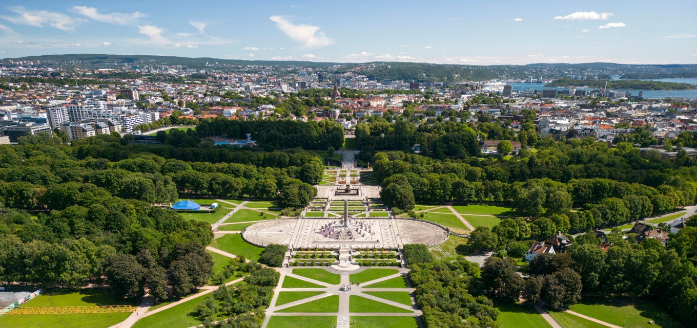 Stadsdelen Frogner, där bland annat Vigelandsparken ligger, får nytt namn. Arkivbild. Foto: Tor Erik Schrøder/NTB/TT