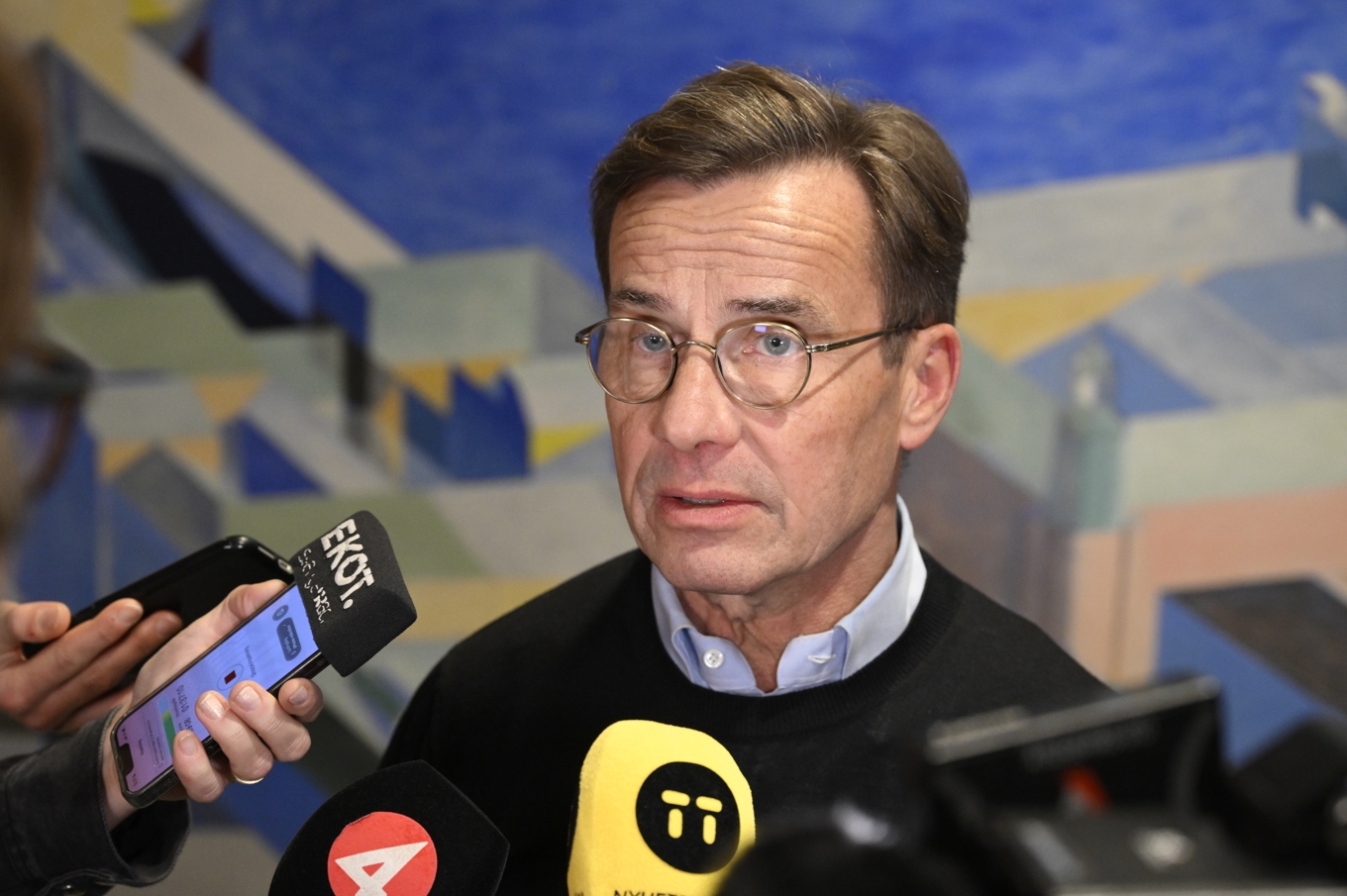 Statsminister Ulf Kristersson (M). Arkivbild. Foto: Jonas Ekströmer/TT