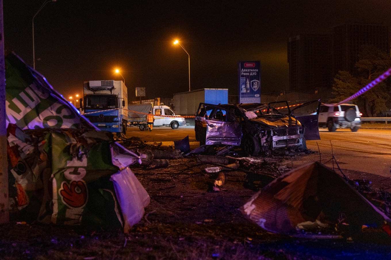 Ryssland har anfallit Kiev under natten till tisdag, enligt Ukraina. Foto: Dan Bashakov/AP/TT