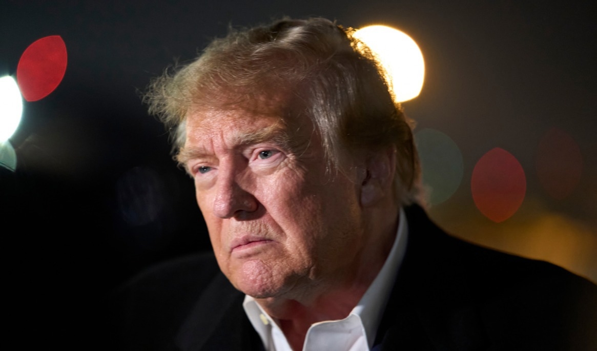 Donald Trump under onsdagen. Foto: Alex Brandon/AP/TT