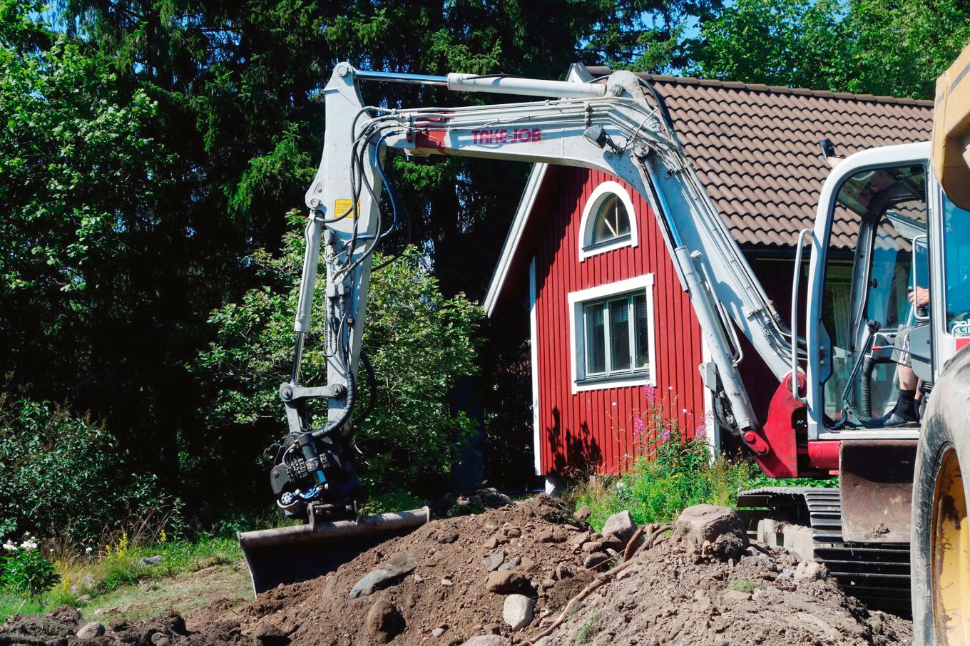 Kostsamma VA-utbyggnader och tvångsanslutningar har blivit en växande konflikt mellan kommuner och fastighetsägare runt om i landet. Foto: Hasse Holmberg/TT