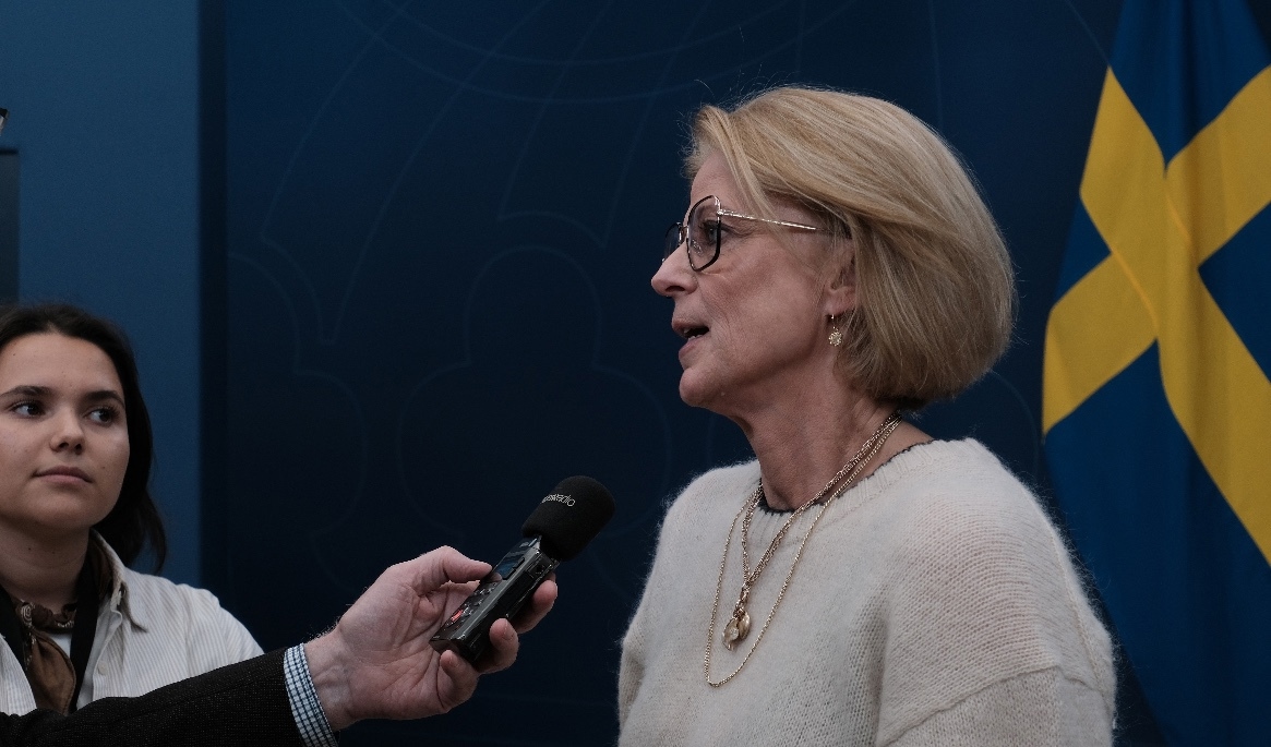 Elisabeth Svantesson (M), finansminister. Foto: Carl S:t Clair Renard