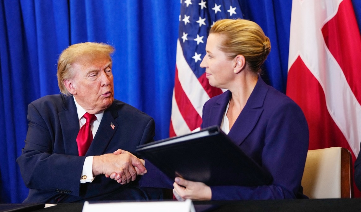 Det nya avtal som i förra veckan ingicks mellan USA och Danmark om Grönland ger i praktiken amerikanerna allt de behöver för att använda ön som bas i det globala geopolitiska spelet. Foto: Mads Claus Rasmussen/Getty Images