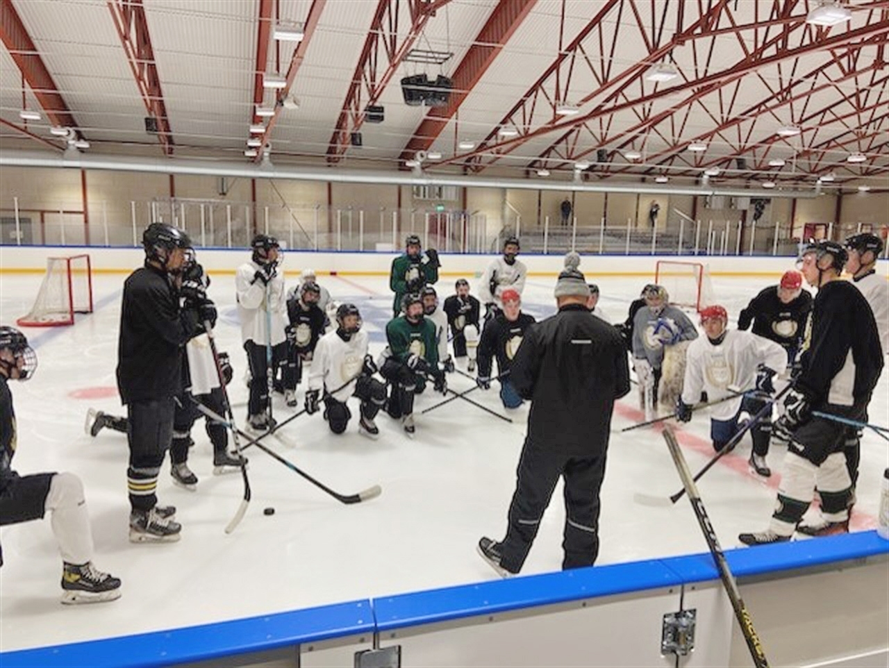 Pierre Bergström är ordförande i Boo Hockey. Han är bekymrad över att elitklubbarna värvar allt längre ned i åldrarna. Foto: Boo Hockey