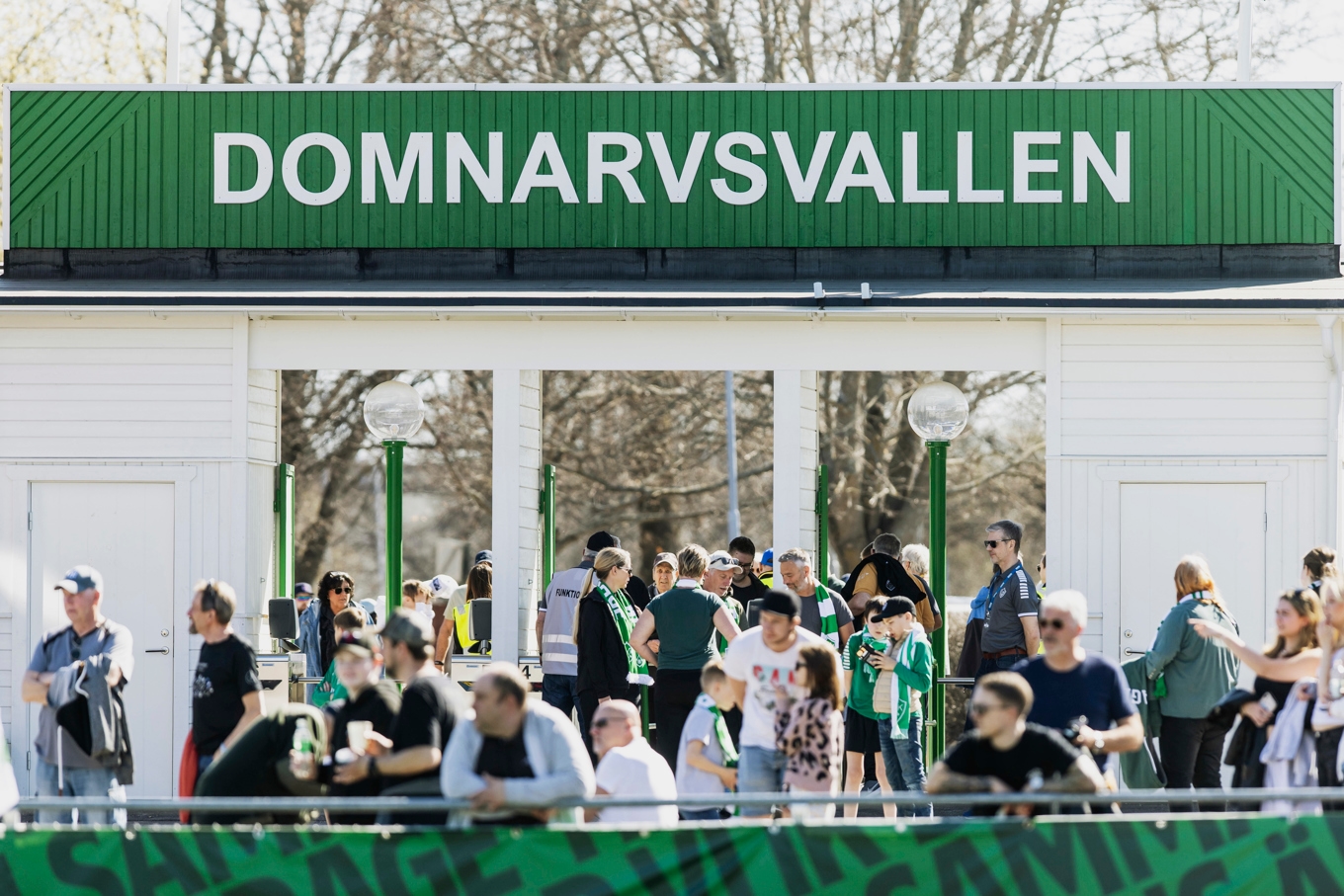 Brage och fotbollen betyder mycket för Borlänge och Dalarna. Nedflyttning skulle vara ett hårt slag. Foto: Henrik Hansson/TT