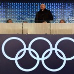 Rysslands president Valadimir Putin öppnar de olympiska vinterspelen 2014 i Sotji. (Foto:Alberto Pizzoli/AFP)