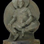 Statyn ”järnmannen”, en 1000 år gammal buddhastaty från Tibet som huggits från en ovanlig meteorit som landade på jorden för omkring 15 000 år sedan. (Elmar Buchner)