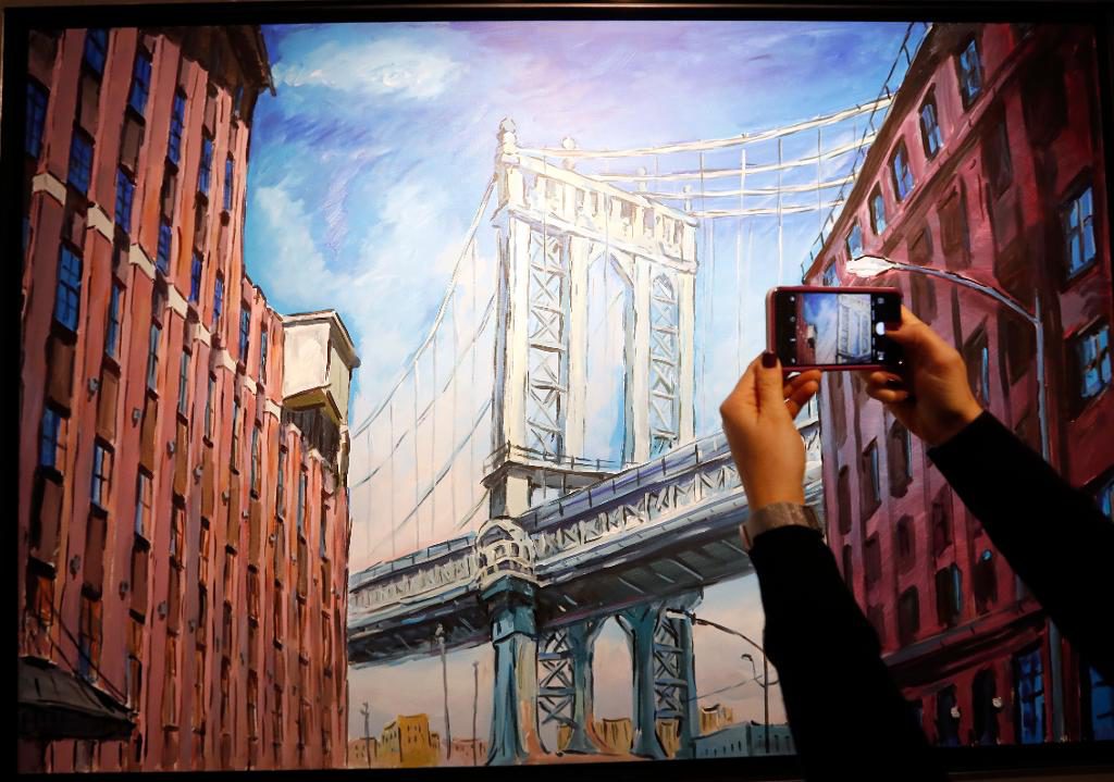"Manhattan bridge". (Foto: Kirsty Wigglesworth/AP/TT)