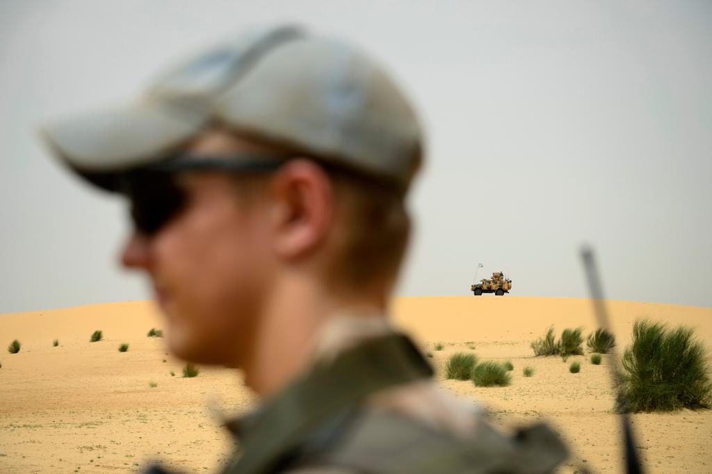 En svensk patrull utanför Timbuktu i Mali. (Foto: Henrik Montgomery/TT-arkivbild)