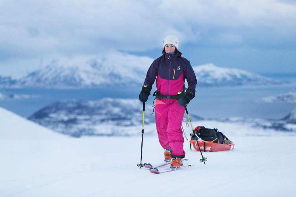  Johanna Davidsson slog rekordet med 10 timmar. (Foto: Anna Lovehed /TT)