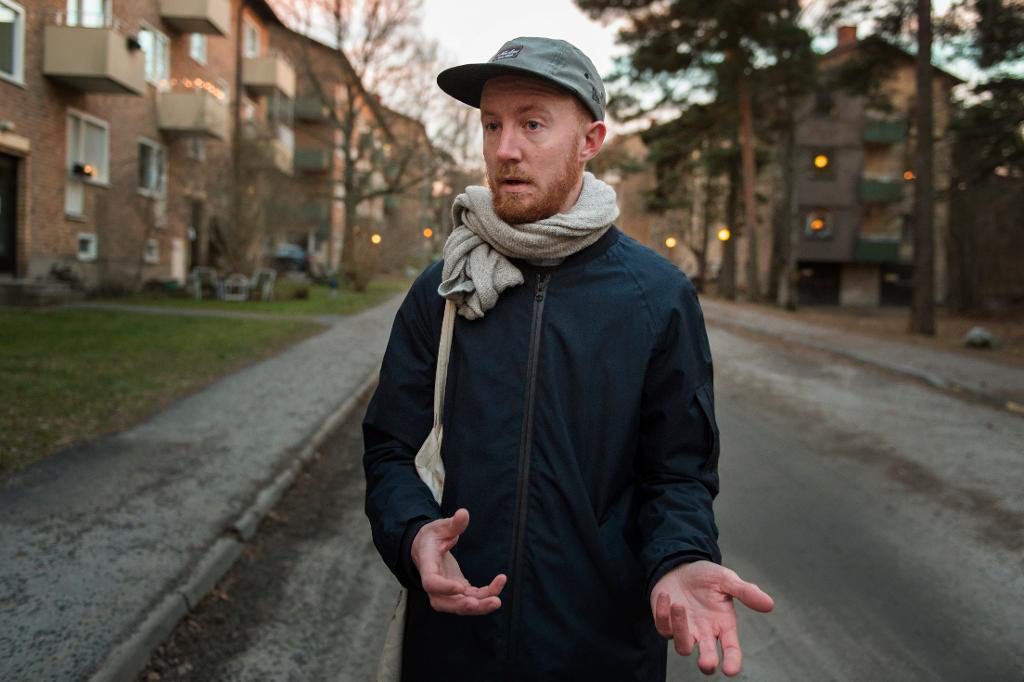 Per Lööf ville inte bo kvar i lägenheten med den höga radonhalten och flyttade till slut. Han är besviken på bostadsbolagets bemötande. "De visste att halten var långt över riktvärdet. Ändå gjorde de ingenting", säger han. (Foto: Stina Stjernkvist/TT)