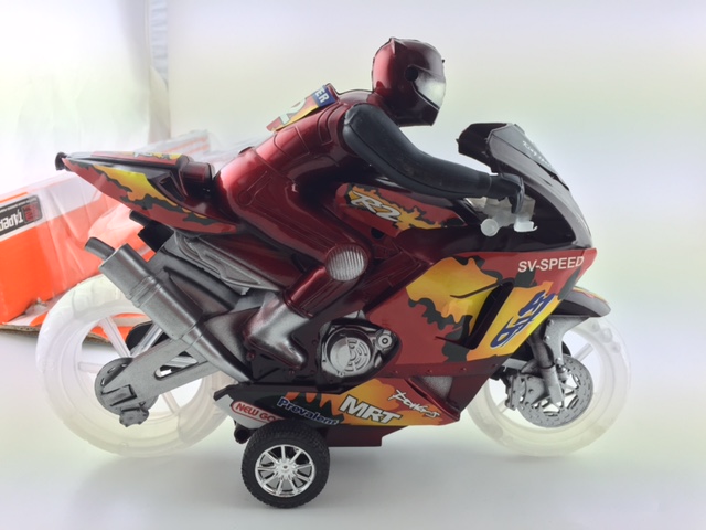 När den här motorcykeln från Inter Agenturer AB granskades upptäcktes både bly och kadmium.