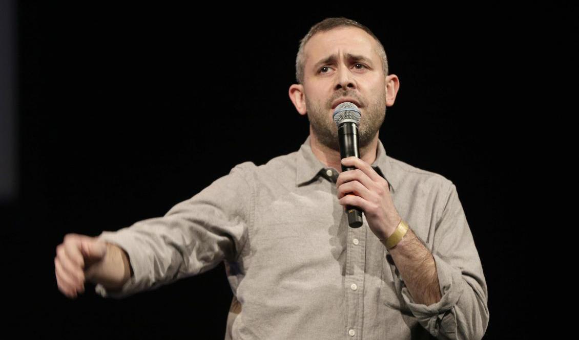 Komikern och författaren Aron Flam åtalas för upphovsrättsbrott. Foto: Vidar Ruud/NTB scanpix/TT Ruud-arkivbild